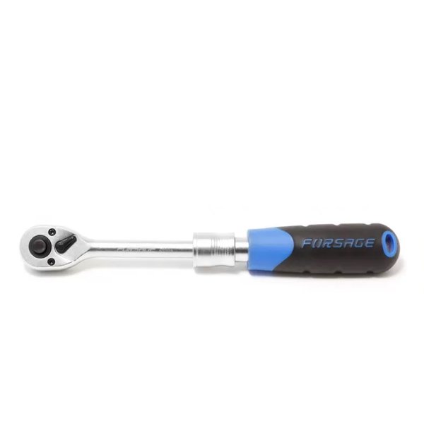 TELOSKOPİK CIRCIR LASTİK SAPLI TERS ÇEVRİLEBİLİR 1 / 4L165-230MM 72 DİŞLİ