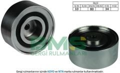 EKSANTRİK GERGİ RULMANI GOLF5-JETTA-PASSAT-TIGUAN-A4-A6 2.0 TDI 2005-2010 CBAB-BKP-BKD-BRE