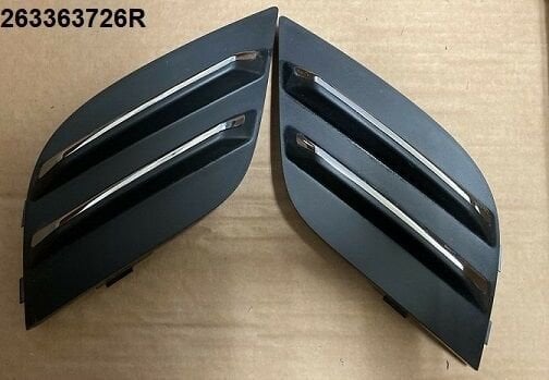 SİS FAR KAPAK TAKIM NIKELAJLI TAKIM CLIO 4