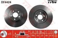 ON FREN DISK AYNASI FOCUS 2-3 04 17 C MAX 03 07 KUGA 1-2 08 CONNECT 14 VOLVO C30 C70 2 S40 2 V50 04 12 OLCU 300 25