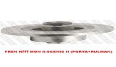 FREN DİSKİ ARKA RULMANLI ABSLİ TEK MEGANE 2 SW SCENİC 2
