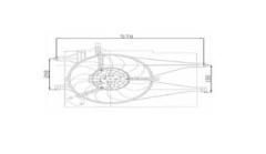 FAN GRUBU DAVLUMBAZLI FIAT PALIO-ALBEA 1.2-1.4 98 09 MT KLİMASIZ FAN MOTORU DAVLUMBAZLI