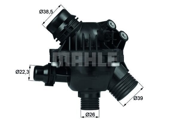 TERMOSTAT BMW E60 E81 E87 E82 E88 E90 E91 E92 E93 N52 N53