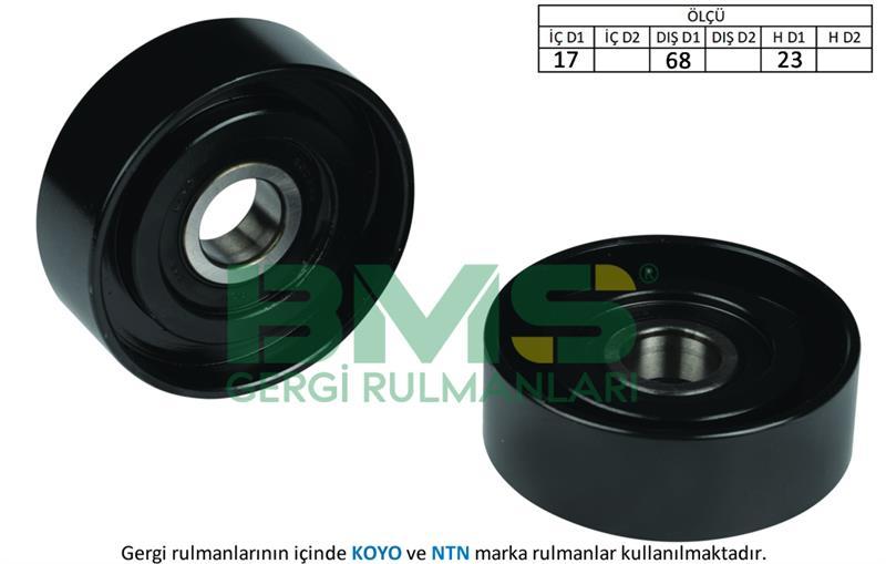 ALTERNATÖR GERGİ RULMANI CLIO 1 1.2-1.4 90-98 - DACIA SOLENZO