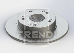x ARKA FREN DİSKİ ACCORD VIII 2.0 2.2 2.4 02/03 260x10x5DL