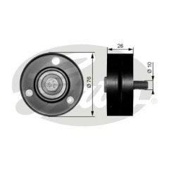 ALTERNATÖR GERGİ RULMANI POLO-GOLF4-BORA 1.4-1.6 16V AHW-BCB