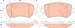 ARKA BALATA ZAFIRA-ZAFIRA VAN 1.6-1.8-2.0-2.2-1.7D-1.9D 05
