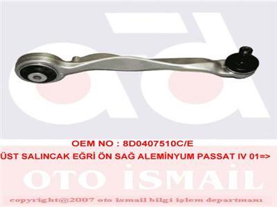 ÜST SALINCAK SAĞ PASSAT 96-00 -A4 95-09 - A6 97-05 - A8 94-02 -SUPER B 02-08