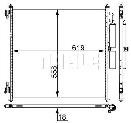 KLIMA RADYATORU DEFENDER L663 19 R.R 4 VOGUE L405 12 R.R SPORT 2 L494