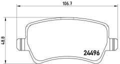 ARKA BALATA MONDEO 07- GALAXY 06- -SMAX 06- VOLVO S60-S80 06- V70 07- V60 XC60 FREELANDER 2.2 GDB1685