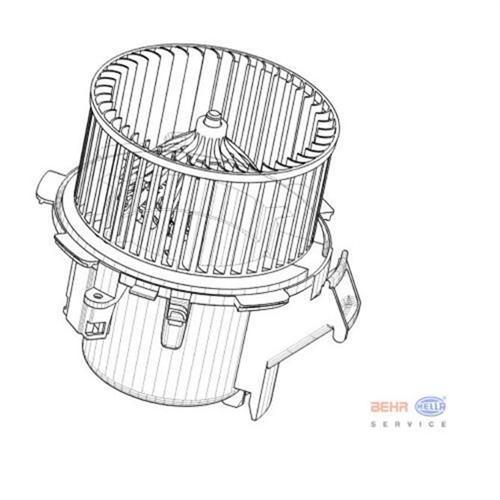 KALORİFER MOTORU MASTER-MOVANO 2.5-3.0 DTI-DCI 12V