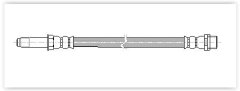 FREN HORTUMU ON MERCEDES SPRINTER B906 B907 B910 . VW CRAFTER 30-35-50