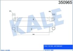 INTERCOOLER AL/PL/BRZ FIAT 500X-JEEP RENEGADE
