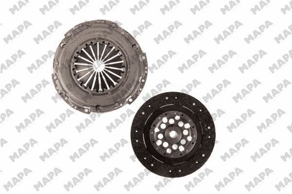 DEBRİYAJ SETİ BASKI DİSK BERLINGO 1.6 HDI 10 C3 2 1.6 HDI 09 207-308 1.6 16V 07 5FX-EP6DT