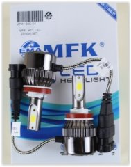 300-04 AMPÜL 12V H11 LED XENON SET COB LED TEK DEVRE