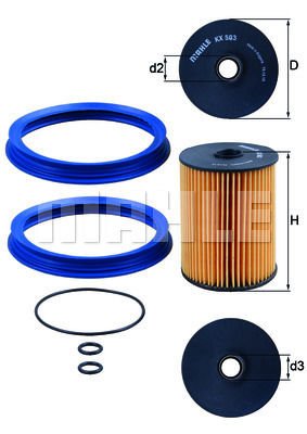 YAKIT FILTRESI MINI N12 N14 N16 N18 R56 R57 R58 R59