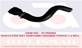 RADYATÖR ÜST HORTUMU GRANDE PUNTO 1.3 MTJ