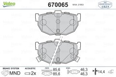 ARKA BALATA HYUNDAI ELENTRA 2-3 KIA CERATO 1.5 CRDİ NISSAN MAXIMA 3 583022FA10-5830228A00