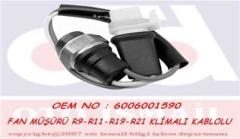 FAN MÜŞÜRÜ R9-R11-R19-R21 KLİMALI KABLOLU