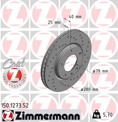 FREN DİSKİ ON BMW M3 E30 KAPLAMALI HAVALI YÜKSEK KARBONLU DELİKLİ