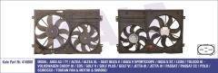FAN MOTORU DAVLUMBAZLI KOMPLE CADDY 3-GOLF 5-6-JETTA 3-4-PASSAT-SCIROCCO-TOURAN 300-200W-360-295mm