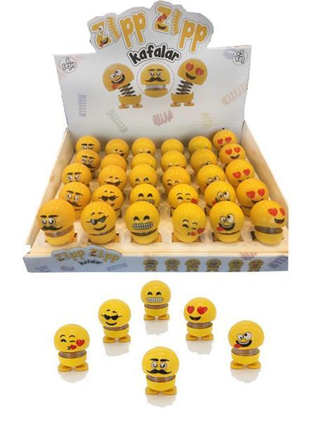 ZIP ZIP KAFALAR Z2P ZIPP SEVİMLİ KAFA SALLAYAN EMOJİLER
