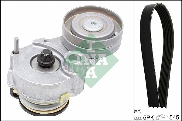 ALTERNATÖR GERGİ KİTİ 5PK1545 KAYIŞ ASTRA H-G-VECTRA C-ZAFIRA B 1.6 Z16XEP-XER-XE1-A16XER-LEL-LER 55350421-6340606