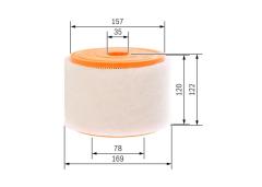 HAVA FİLTRESİ AUDI A6 2.0 TDİ 1.8TFSİ 2.0 TFSİ 11>18 A7 1.8TFSİ 2.0 TFSİ 15 >18