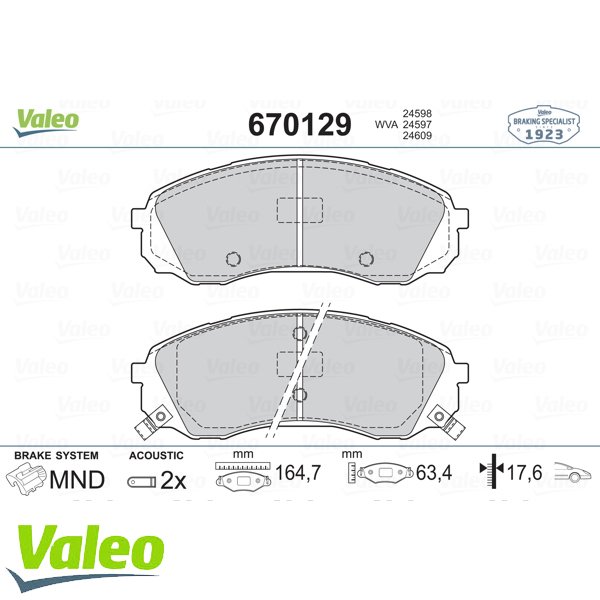 ÖN BALATA HYUNDAI H1 2.5CRDİ 08 11 KIA CARNIVAL 3 2.7 V6 2.9CRDI 06 2.2CRDİ 10