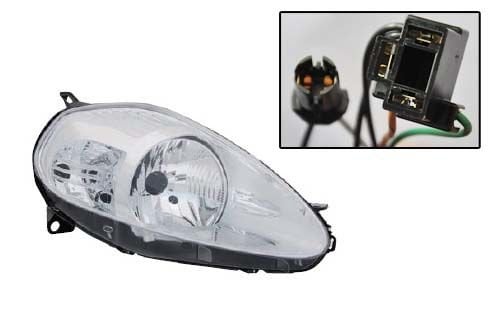 20-A849-05-2B FAR SİNYAL SAĞ GRANDE PUNTO 10/05 ELEKTRİKLİ H4 KROM