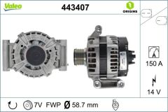 ALTERNATOR 12V 150A TRANSIT V348-V347 2.2 TDCI 11 14 TRANSIT V363 14 17 RANGER 2.2 TKE 11