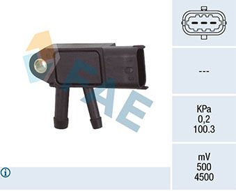 DPF SENSOR VOLVO C30 10 15 C70 10 13 S40 2 10 12 S60 2 10 14 S80 2 10 V50 10 12