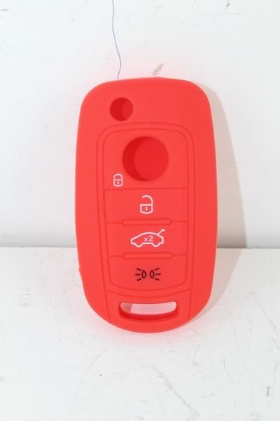 KONTAK ANAHTAR KUMANDA KORUYUCU KILIF SİLİKON KIRMIZI FIAT EGEA