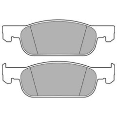 ÖN FREN BALATASI RENAULT CLIO 4 12 SYMBOL 3 13 DACIA SANDERO 2 13 LOGAN MCV 2 14 LOGAN 2 13 0.9TCe 1.0SCe 1.2 1.2TCe 1.5dCi 1.6