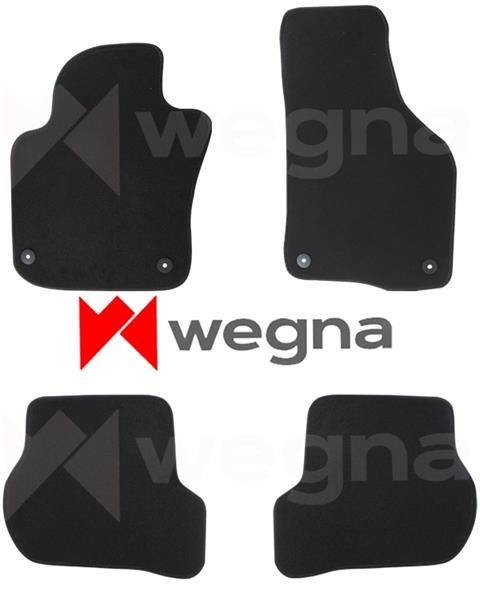 HALI PASPAS SİYAH VW GOLF 6 2009-2013