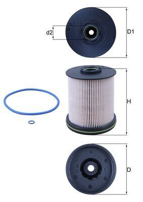 KX491D YAKİT FİLTRESİ ASTRA K 1.6 CDTİ 15 B16DTE-B16DTH-B16DTI