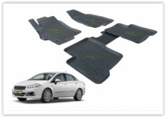PASPAS 3D X-MAT HAVUZLU FIAT LINEA 08 SİYAH