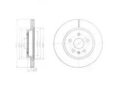 ARKA FREN AYNASI INSIGNIA A 08 SAAB 9-5 YS3G 10 17 JANT-18 JANT 315x22.9x5DLxHAVALI