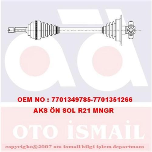 x AKS ÖN SOL R21 MNGR