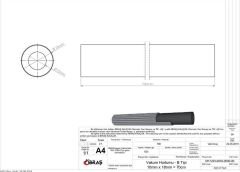 VAKUM HORTUMU 10mmx70cm J9 PREMIER