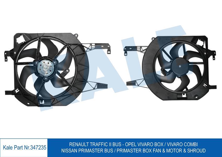 FAN DAVLUMBAZLI ŞASESİ TRAFIC 2-VIVARO 01