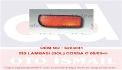 ARKA SİS FARI SOL CORSA C 09/03-07/06
