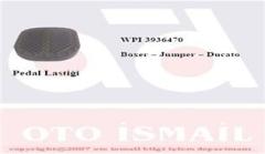 PEDAL LASTİĞİ DUCATO-BOXER-JUMPER