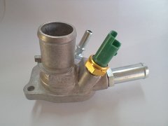 TERMOSTAT KOMPLE ALBEA-DOBLO-LINEA-PUNTO-IDEA-BRAVO-500-MUSA-YPSILON 1.4 BENZİNLİ MÜŞÜRLÜ 87 C