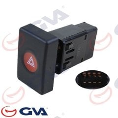 DÖRTLÜ FLAŞÖR DÜĞMESİ LOGAN 8 FİŞLİ