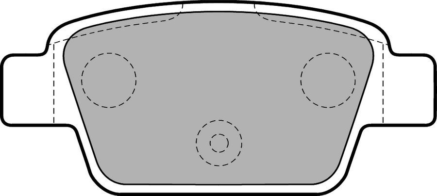 ARKA FREN BALATASI FIAT STILO 02> LINEA 07> BRAVO 2 07>14 ALFA ROMEO MİTO 08> MULTIPLA 99>
