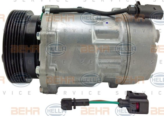 KLİMA KOMPRESÖRÜ VW BORA-CADDY 2-GOLF 4 1.4 16V-1.6-1.6 16V-1.8-1.9 TDI 98-05 119mm 6 KANAL