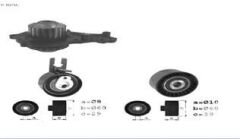 TRİGER SETİ DEVİRDAİMLİ FIESTA FUSION 02 08 1.4 TDCI C2-C3-NEMO-BIPPER-206-307 1.4 HDİ EURO 4 02 144 DİŞ 2S6Q8A615AB-2S6Q8591BA
