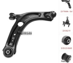 SALINCAK ÖN SAĞ ALT VW PASSAT VIII 14 TOURAN 16 ATECA 16 SUPERB 15 KODIAQ 17 ARTEON 17