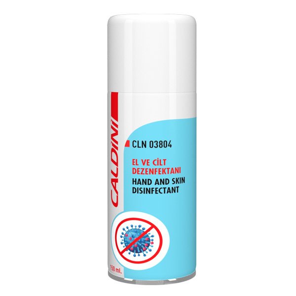 EL VE CİLT DEZENFEKTANI AEROSOL 150mm Koli içi 12 Adet
